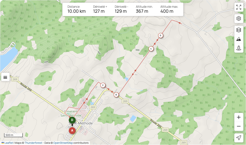 Course 10 km