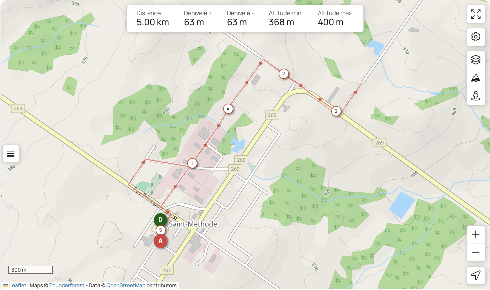 Course 5 km
